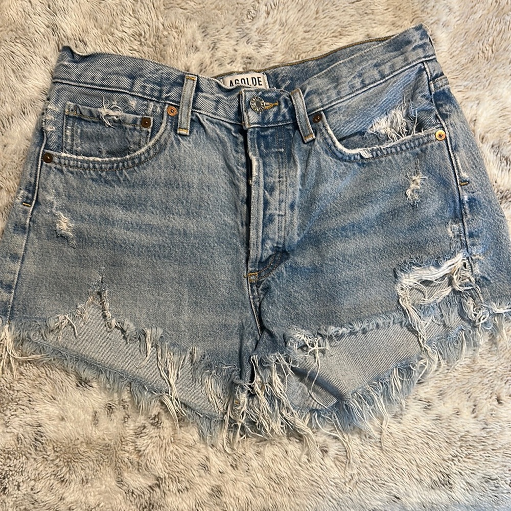 Agolde Parker jean shorts